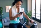 Faire du vélo d'appartement